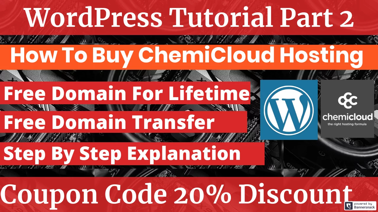 Purchase Chemicloud Web Hosting With Free Domain And Coupon Code