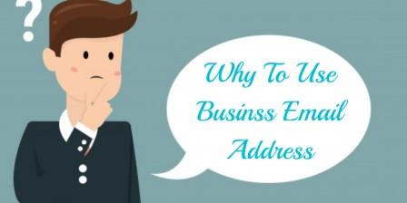 Why Use Business Email Address