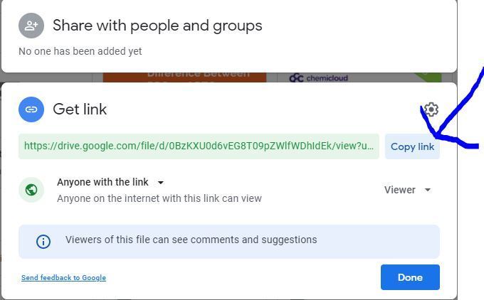 How To Get Google Drive Share Link