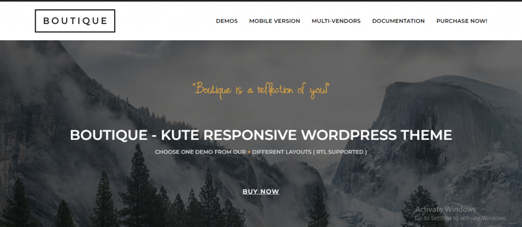 im Boutique Top WordPress theme for ecommerce website